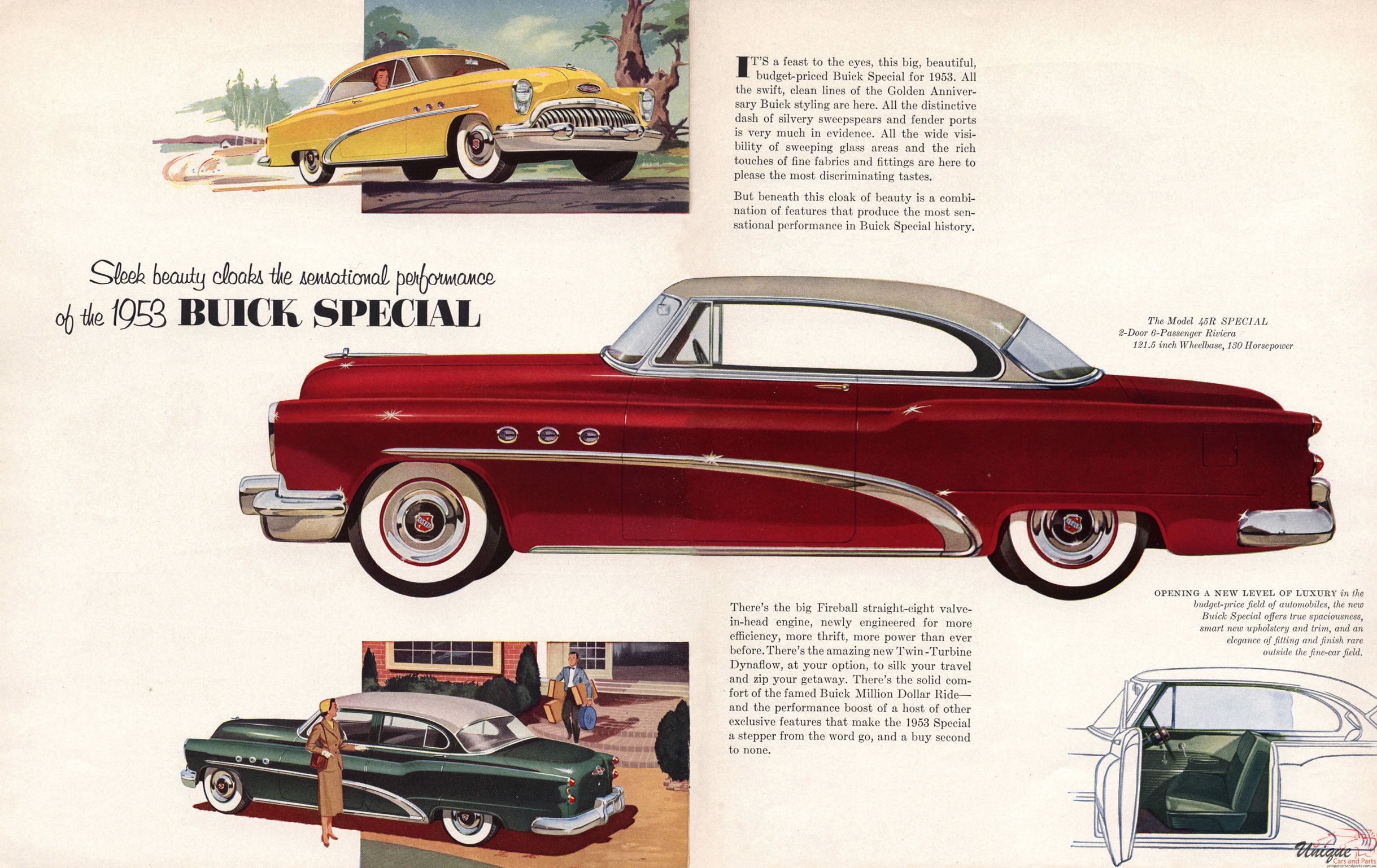 1953 Buick Brochure Page 5
